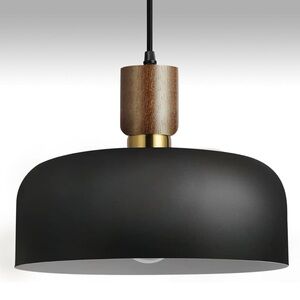 11.6” Black Modern Hanging Light Large Pendant Light